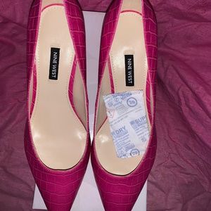 Nine West Arlene 3 Dark Pink Texture size 10